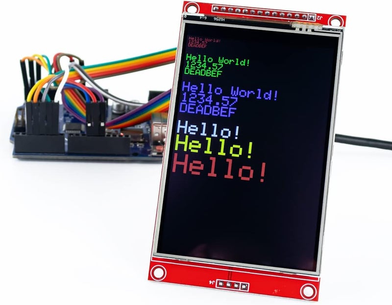 Hosyond وحدة عرض شاشة تعمل باللمس TFT LCD بحجم 3.5 بوصة 480x320 SPI تسلسلي ILI9488 مع قلم اللمس متوافقة مع لوحة تطوير Arduino R3/Mega2560 - Image 5